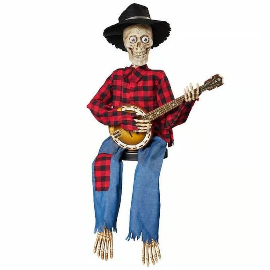 🔥Halloween Pre Sale 55% OFF – 💀Funny Animated Dueling Banjo Skeletons