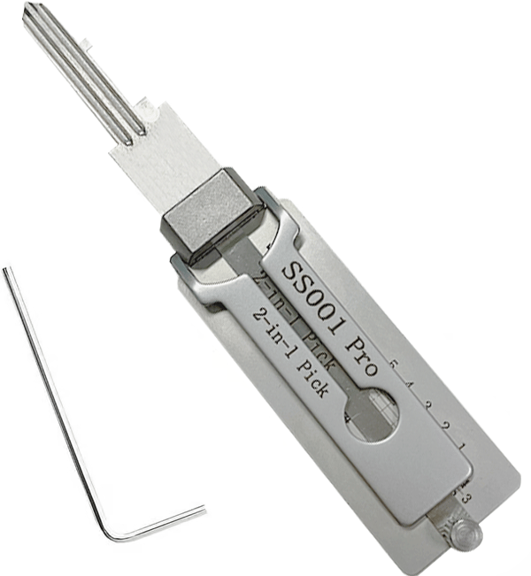 🔑 QIAWI™-Stainless Steel Master Key Decoder
