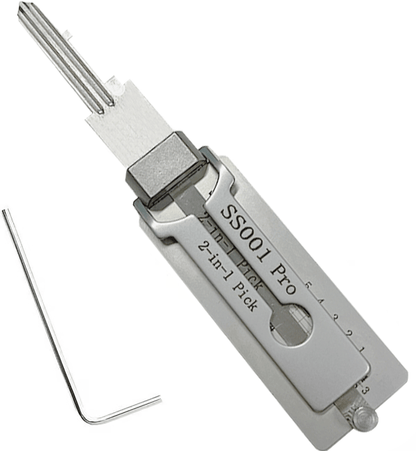 🔑 QIAWI™-Stainless Steel Master Key Decoder