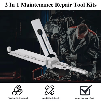 🔑 QIAWI™-Stainless Steel Master Key Decoder