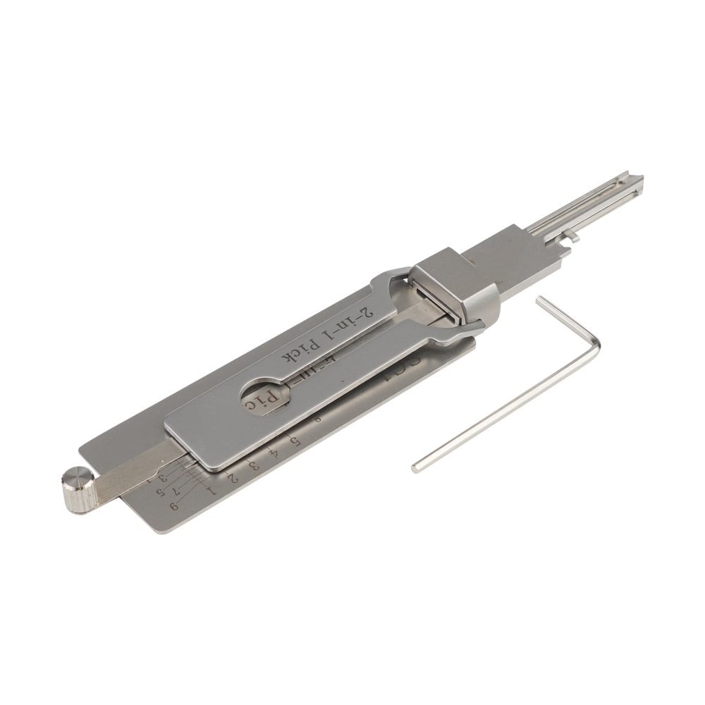 🔑 QIAWI™-Stainless Steel Master Key Decoder