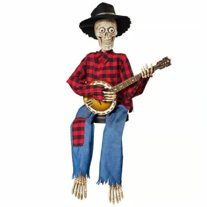 🔥Halloween Pre Sale 55% OFF – 💀Funny Animated Dueling Banjo Skeletons